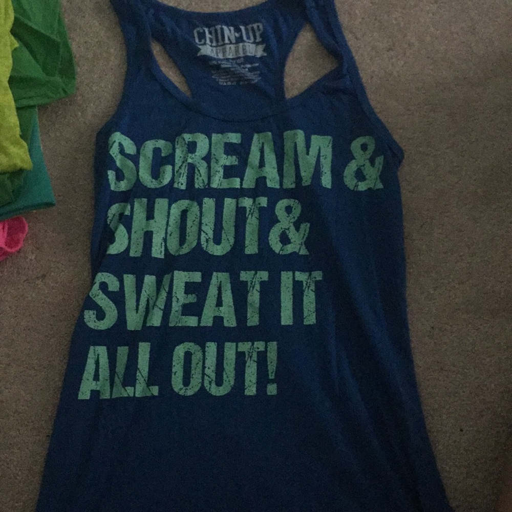 Workout tank top